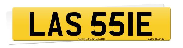 Registration number LAS 551E
